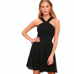 Naiste varrukateta seljata seksikas klubi minikleit 2024. aasta suvepeo rihmaga selja t&otilde;mblukk Solid Shift p&auml;itsetega l&uuml;hikesed kleidid S must