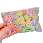 20 tk. Juuksek&ouml;ied V&auml;rvilised multifilmid, lilled, konnakaunistus K&otilde;rge elastne t&uuml;drukute juuksepaelad Juuste aksessuaarid G