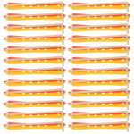 24 tk. lokirullid, juukserullid, l&uuml;hikesed vardad, spiraal Permi komplekt plastikust mees