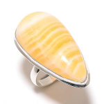 Septarian Gemstone Handmade 925 Sterling Silver Gift Jewelry Ring Size 8 s9f18