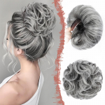 Kammstiilis n&ouml;&ouml;riga sasine l&uuml;hike lokkis juuksepats s&uuml;nteetiline l&uuml;hike hobusesaba parukas lihtne kanda igap&auml;evased juukseaksessuaarid