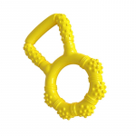 Koera t&otilde;mbamisr&otilde;ngast n&auml;riv m&auml;nguasi, hammustuskindel koera hambahari, l&otilde;bus hariv interaktiivne lemmikloomam&auml;nguasi, sobib v&auml;ikestele koertele &otilde;ues roheline