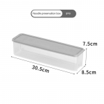 Pastanuudlite s&auml;ilituskarp Toidu niiskuskindel tihend kaanega Toidukvaliteediga materjalid K&ouml;&ouml;gitarbed K&uuml;lmkapp V&auml;rske s&auml;ilituskarp 2