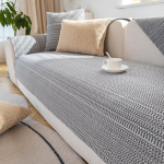 Puuvillane J&auml;medakoeline Riie Libisemiskindel Diivanikate Moodne Nurga Kate Diivanikatted Elutuba Triibuline Diivanir&auml;tik T&auml;ispuidust Diivanikate 70x210cm 1pcs