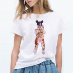 T&auml;navar&otilde;ivad Hip Hop Billie Eilishi T-s&auml;rk Harajuku vabaaja kaelaga l&uuml;hikeste varrukatega meeste naiste T-sublimatsiooniga T-s&auml;rk XL valge