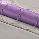 925 Sterling Silver Silver 50/60/70/80mm K&otilde;rvar&otilde;ngad Pulma v&otilde;lu Ehted 50mm