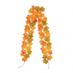 175/200cm Kunstlik vahtralehe vanik Koduaed siseruumides v&auml;ljas rippuvad kunstlikud punased lehed taimed viinapuu Halloweeni s&uuml;giskoristusfestivali kaunistus