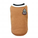 XS-5XL Lemmikloomakolledži stiilis riided v&auml;ikestele suurtele koertele Soe kampsun kutsikavest Prantsuse buldogi Yorkie chihuahua kasukas koerte tarvikud XS roheline