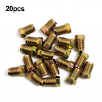 Meetrilised piduritoru liitmikud Mutrid Otsa&uuml;hendus isane 10 mm * 1 mm &uuml;mberp&ouml;&ouml;ratud plaadid