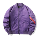 S&uuml;gis- ja talvine &uuml;ler&otilde;ivad Bomber Jacket Meeste lennujope 4XL blue