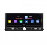 1 Din autostereo MP5-m&auml;ngija autoraadio 6,9-tolline multimeediumipleier Carplay Android Auto Bluetoothi ​​ekraani peegeldamine USB 2+64G