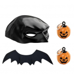 Cat Bat Cosplay komplekt Cat Bat Avenger Cosplay m&uuml;tsi ja tiiva komplekt Lemmiklooma Halloweeni peo n&auml;opadja kleit-up kost&uuml;&uuml;mi aksessuaar kassidele 9cm A