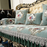 Uus kaasaegne suure servaga diivanipadi libisemiskindel diivanipadi Four Seasons r&auml;tik Diivanipadi l-kujuline diivani diivani kate 70x70cm