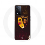 Coque Maniacase pour Oppo A93s 5G rcl lens orange fond noir