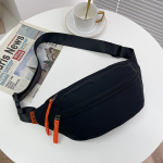 Mobiiltelefoni fanny pack ins trendikas rinnakott Jaapani lihtne kulumiskindel &uuml;he &otilde;laga rippkott vabaaja spordipoiste k&auml;ekott 34*8*15cm must