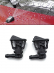 ABS plastpaar esiklaasipuhasti pesuri pihusti Jeep Wrangler JK 2013-2017 Creative Exterior Car Accessories jaoks must