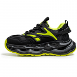 Moodsad meeste rohelised vabaaja tossud 2024 Disainer platvormiga treeningjalatsid Meeste t&auml;navar&otilde;ivad K&otilde;rgust suurendavad spordijalatsid Meeste paksud tossud 39