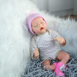 45cm Realistlik Reborn Beebinukk Kaksik A Kaksik B Riidest Keha Pehme Puudutus P&auml;riselu Vasts&uuml;ndinud Nukud Juurdunud Moh&auml;&auml;r Elus Bebe Reborn Boneca Lapse J&otilde;ulukink Twin A