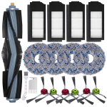 Tarvikud Ecovacs DEEBOT X1 Omni jaoks, Varuosad Ecovacs Deebot X1 Turbo tolmuimeja jaoks CHINA white