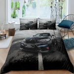 Sportauto Luksuslik Voodipesukomplekt Tekikott Magamistoa Tekikatted &Uuml;hekohaline Kaksik Kuningsuuruses Tekikate Kodutekstiil EU Single 135x200cm