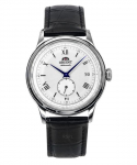 Orient Classic Bambino Versioon 2 V&auml;ikesed sekundid Must nahkrihm H&otilde;bedane sihver Automaatne RA-AP0104S Meeste k&auml;ekell h&otilde;be