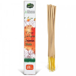 Apelsini ja sidrunheina 100% looduslikud viirukipulgad, k&auml;sitsi valmistatud, k&auml;sitsi kastetud orgaanilised kemikaalid, puhastamiseks, l&otilde;&otilde;gastumiseks ja positiivsus. 25 Sticks