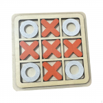 Tic TAC Toe puidust lauam&auml;ngud Ajum&auml;ngud Haridusm&auml;nguasjad Perem&auml;ng XO Lauam&auml;nguasi