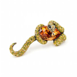 Mood Creative Diamond Snake Pross Naiste Vintage Snake Pin Pross R&otilde;ivatarvikud
