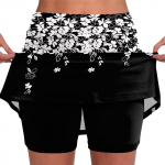 Elastsed joogap&uuml;ksid naistele Prindiga sportlikud l&uuml;hikesed p&uuml;ksid, kerged k&otilde;rge v&ouml;&ouml;kohaga k&otilde;hnad ja tugevad s&ouml;rkijad L sinine