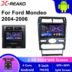 Ford Mondeo 3 2004 - 2007 jaoks Auto raadio Android 13 Carplay Navigatsioon GPS Stereo Android Auto Nr 2din DVD Multimeedia m&auml;ngija 4 core 1GB+32GB carplay