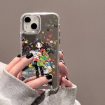 Mobiiltelefoni&uuml;mbrised iPhone 11 13 XR 15 Pro Max 12 14 Pro Max &uuml;mbris iPhone 16 XS Max Mirror kaitse&uuml;mbris Peegel peen multikas veekindel iPhone 11 Pro Max h&otilde;bedane liivav&auml;rv