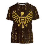 Vaarao Anubis 3D Prindiga Meeste T-s&auml;rk Vana-Egiptuse Jumala T-s&auml;rk Vintage T-s&auml;rgid T&auml;navar&otilde;ivad Topid Dropshipping Topid R&otilde;ivad S