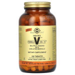 Solgar, Formula V, VM-75, Multivitamiin kelaatsete mineraalidega, Raudne, 180 tabletti