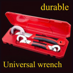 Universaalne mutriv&otilde;tmete komplekt, k&otilde;rge s&uuml;sinikusisaldusega teras, libisemiskindel k&auml;epide, multifunktsionaalne reguleeritav toruv&otilde;ti, mutriv&otilde;ti, lahtine mutriv&otilde;ti koduseks ja t&ouml;&ouml;stuslikuks kasutamiseks 2pcs