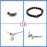 Pierres et Min&eacute;raux. Parure Bracelet Collier Perles Labradorite + Turquoise Africaine 8 mm. Taille personnalisable.