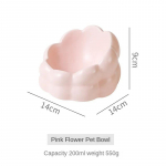 Lemmiklooma kaldus keraamiline kauss suure l&auml;bim&otilde;&otilde;duga vastastikuse kaelaga p&otilde;rutusvastane kassi s&ouml;&ouml;gikauss tarvikud feeding water bowl