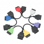 6 tk OBD2 kaabliadapter Professionaalne diagnostikaskanneri kaabli asendus Fiatile