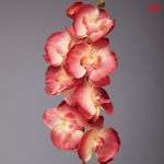 8-peaga kunstlik liblikorhidee v&otilde;lts 3D Phalaenopsis simulatsioonilill p&auml;ris puudutusega taimed pulmakodu j&otilde;ulukaunistused