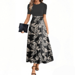 Naiste suvine kleit, lahtine rannapuhkuse vabaaja s&uuml;gava V-kaelusega vestkleit, elegantne s&auml;rkkleit L beež