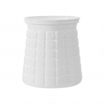 Mini isekastvad lillepotid, l&auml;bipaistvad plastikust taimepotid, isekastvad istutuspoti vaas kodu kaunistamiseks valge