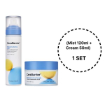 Holika Holika CeraBarrier Moisture Active Set (Mist 120m / 4.06 fl.oz + Cream 50m / 1.69 fl.oz.) (3 Options) #Cream + Mist 1 SET