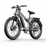 Shengmilo S600 Elektrijalgratas 1000W*2 Harjadeta Mootor 48V 17.5AH H&uuml;drauliline Pidurdus Linna Elektrijalgratas 26 Paksude Rehvidega Elektrijalgratas 2000W