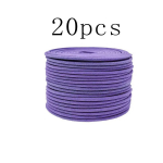 Saja p&auml;eva lillel&otilde;hnaga rullik - Looduslik spiraal | Pika p&otilde;lemisajaga (4 tundi) | Ideaalne terrassidele, r&otilde;dudele, basseinide &auml;&auml;rde, telkimiseks ja aedadesse 20 pieces/ 1set lilla