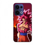 Coque de t&eacute;l&eacute;phone - Maniacase - Oppo Reno 13 5G - Dragon Ball DAIMA GOKU SSJ4 - Silicone - Souple