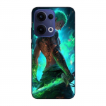 Coque de t&eacute;l&eacute;phone - Maniacase - Oppo Reno 13 5G - Silicone - 3D - One Piece Zoro