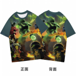 2025 MINISO Ninjago T-s&auml;rk Joonisfilm Anime Tr&uuml;kk Poiste ja T&uuml;drukute T-s&auml;rk Suvel Uus Stiil T&auml;navutrendid Laste R&otilde;ivad L&uuml;hikeste Varrukatega 130