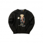 Polo Ralph Lauren Karumustriga &Uuml;mmarguse Kaelusega Dressipluus Naiste dressipluus Must 211823689-001 XXS