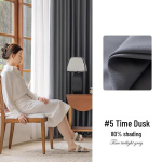 Kvaliteetne kreemikas pimendav magamistoakardin: Lihtne, Luksuslik Valgust blokeeriv kangas Price per Meter (Korean Fold Finished) - Shaped