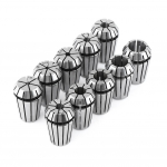 10tk/komplekt ER20 K&otilde;rge T&auml;psusega Vedruterasest Padruniklambrite Komplekt CNC Freespingi Treipingi T&ouml;&ouml;riist