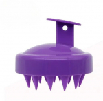 Silikoon &scaron;ampoon hari pea peanaha massaaž kamm juuksepesu kamm keha massaažihari vann du&scaron;ihari salongi juuksuri t&ouml;&ouml;riist kollane